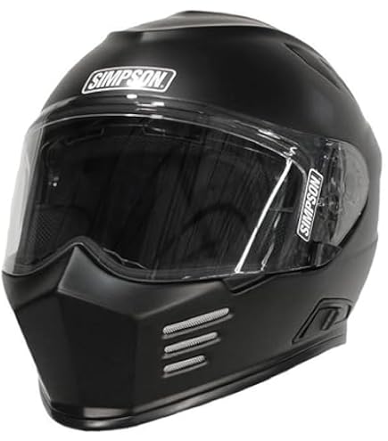 Amazon.com: Simpson SPBS2 Speed Bandit Full Face Racing Helmet